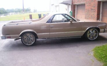Chevrolet-El-camino-1982-Brown-Brown
