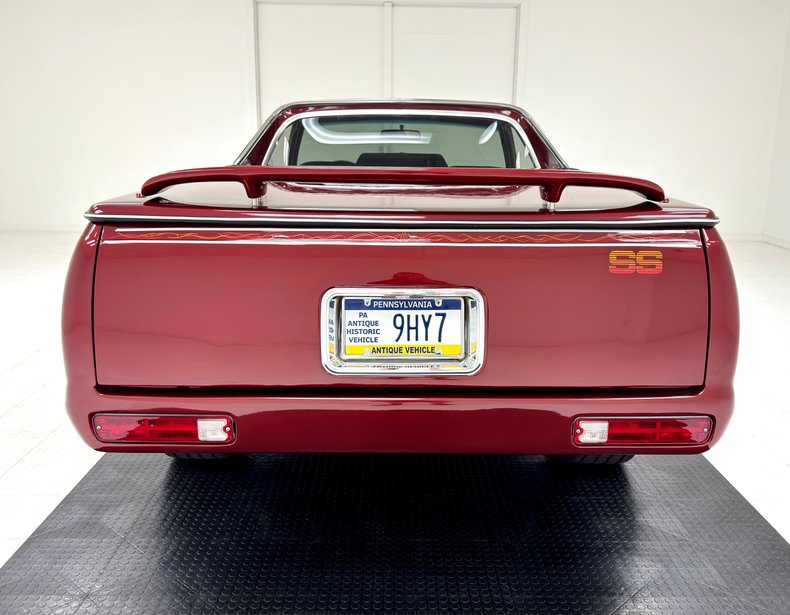 Chevrolet-El-camino-1982-Dark-Red-Metallic-Black-3