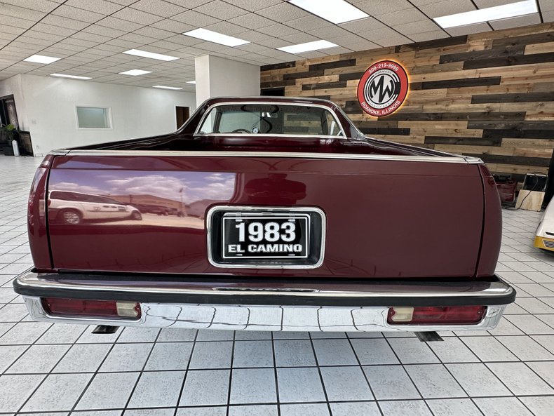 Chevrolet-El-camino-1983-Burgundy-Metallic-Carmine-Red-13