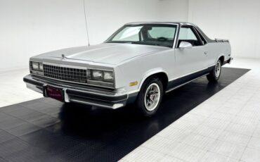 Chevrolet-El-camino-1987-Silver-Gray