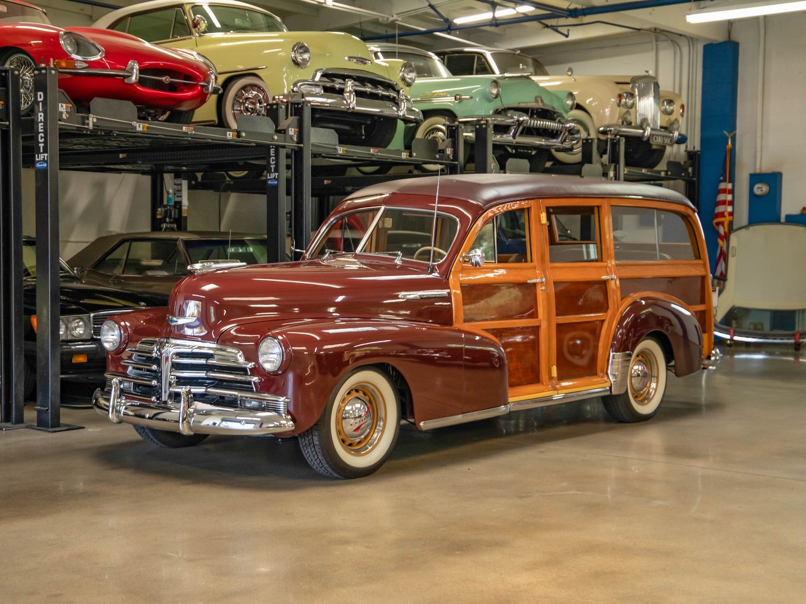 Chevrolet Fleetmaster Woody 4 Door Wagon 1948 --
