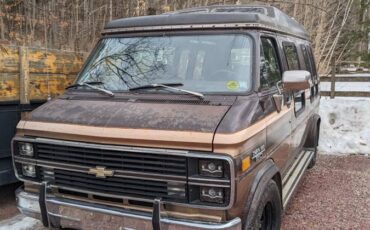 Chevrolet-G20-van-1984-brown-2