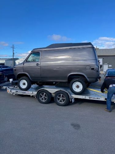 Chevrolet-G30-1976-Gray-White