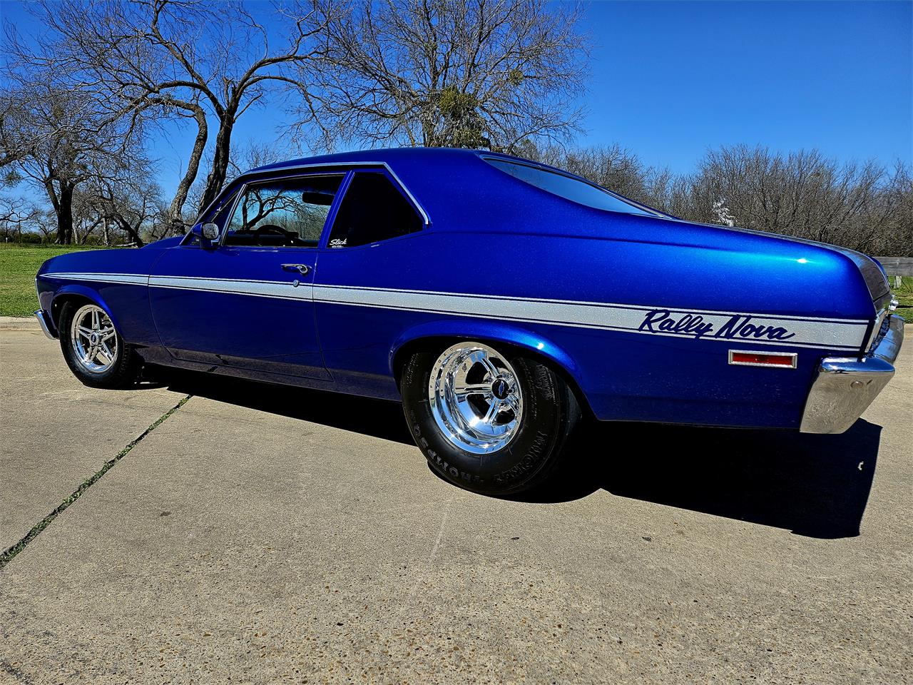 Chevrolet-Ii-nova-1972-Electric-blue-Black-on-black-22