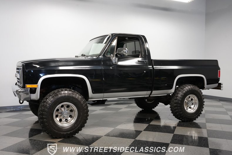 Chevrolet-K10-1985-Black-Black-4