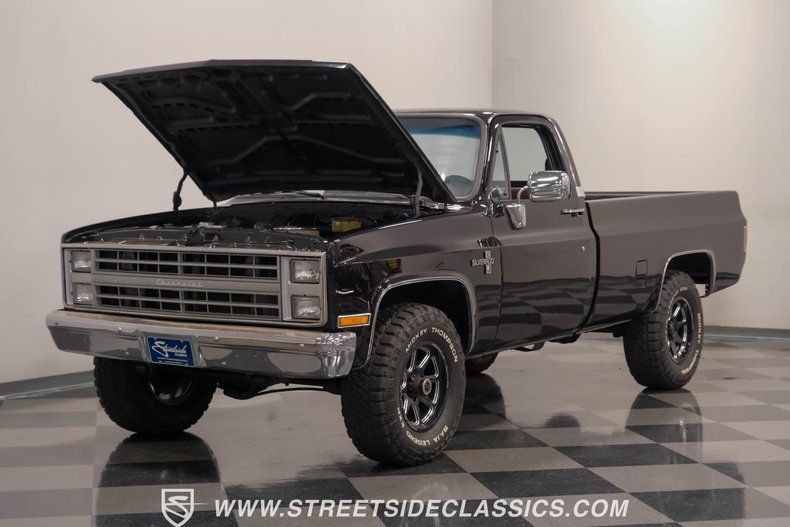 Chevrolet-K10-1985-Black-Cherry-Brown-26