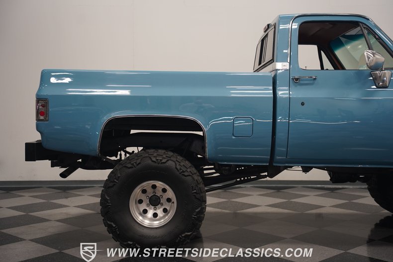 Chevrolet-K10-1987-Blue-Brown-12