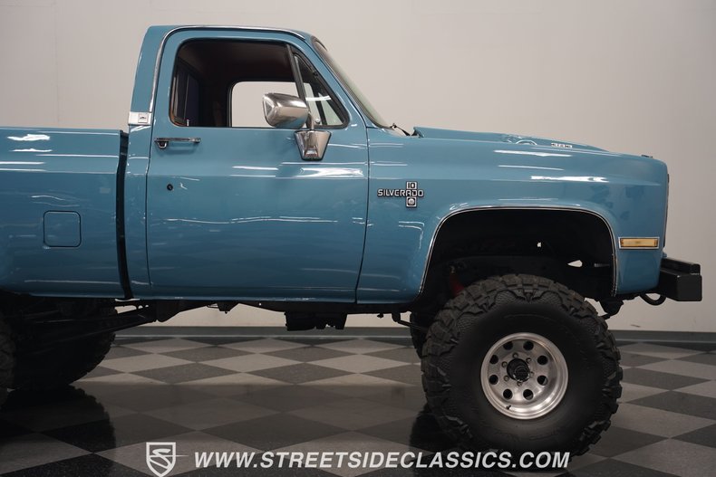 Chevrolet-K10-1987-Blue-Brown-13