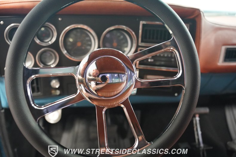 Chevrolet-K10-1987-Blue-Brown-23