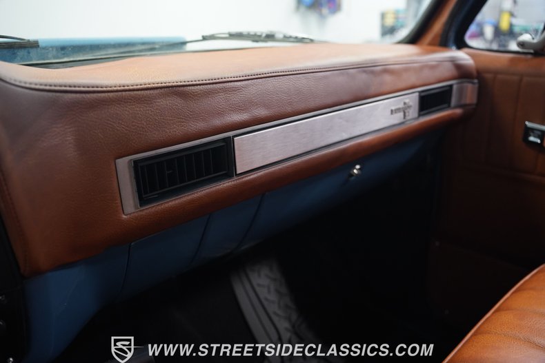 Chevrolet-K10-1987-Blue-Brown-27