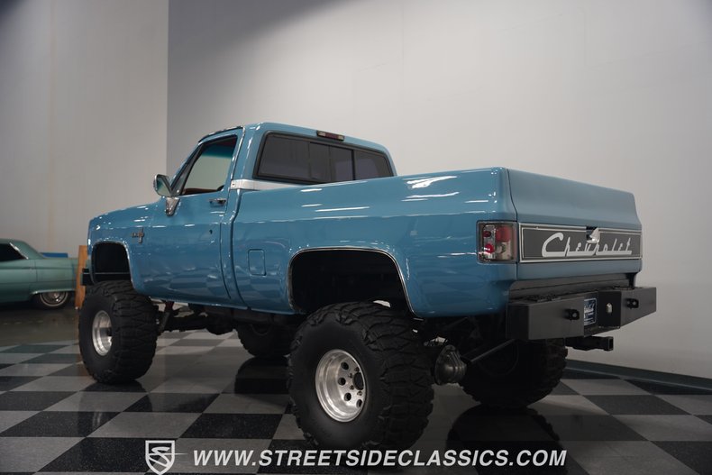 Chevrolet-K10-1987-Blue-Brown-31