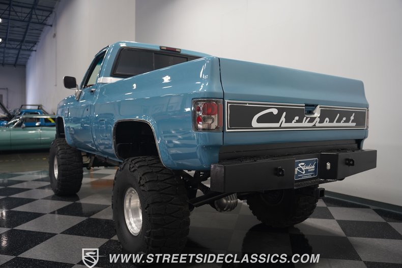 Chevrolet-K10-1987-Blue-Brown-32