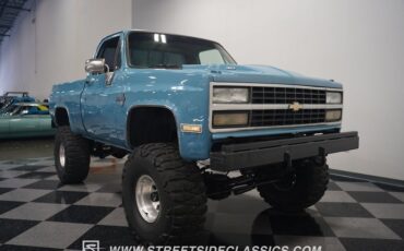 Chevrolet-K10-1987-Blue-Brown-36