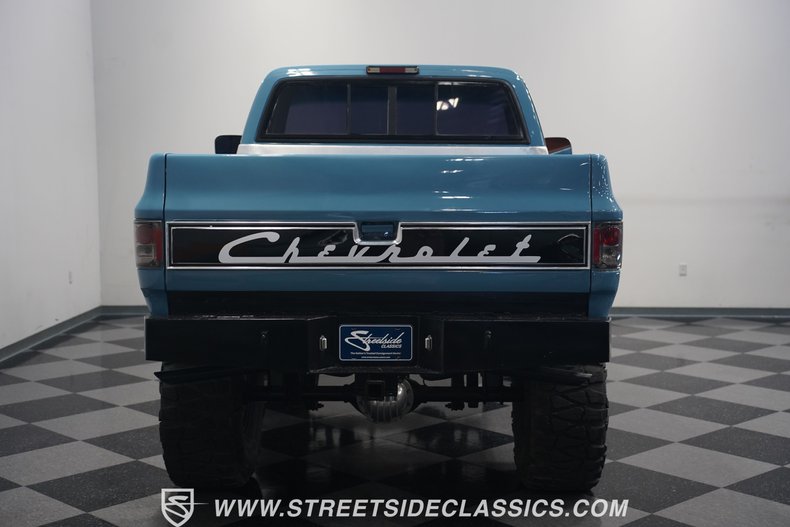 Chevrolet-K10-1987-Blue-Brown-44