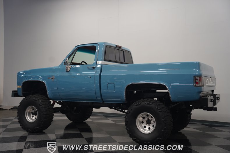 Chevrolet-K10-1987-Blue-Brown-8