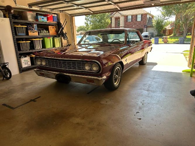 Chevrolet-Malibu-1964-Red-1