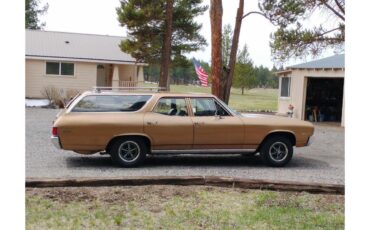 Chevrolet-Malibu-1970-Gold-Black
