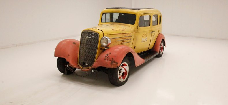 Chevrolet-Master-1934-Yellow-Burgundy-7