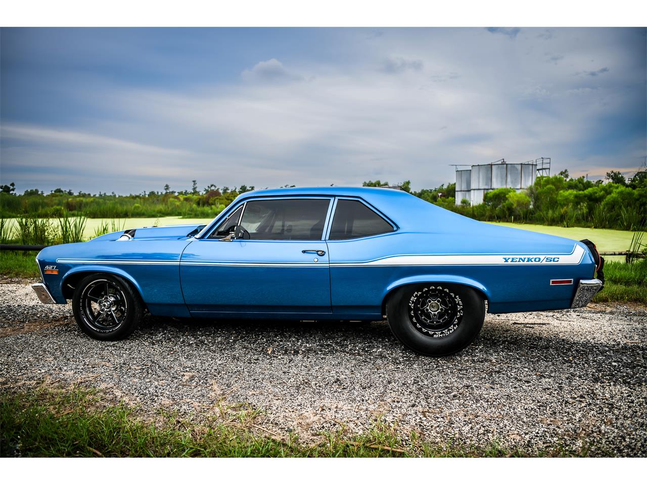 Chevrolet-Nova-1970-Blue-Black-29
