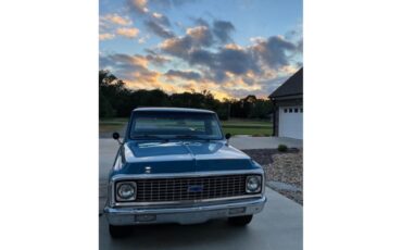 Chevrolet-Pickup-1971-Blue-Blue-1