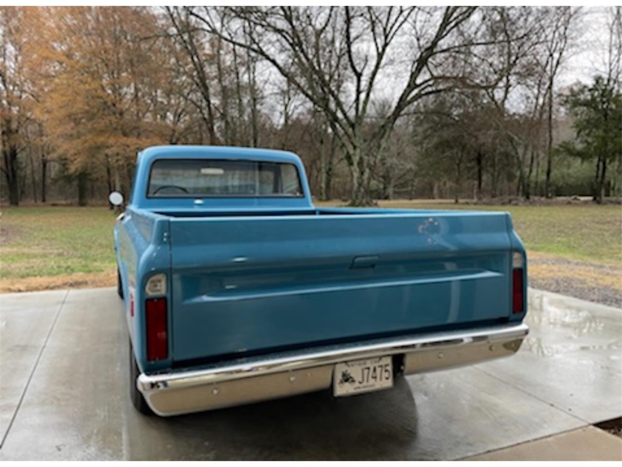 Chevrolet-Pickup-1971-Blue-Blue-2