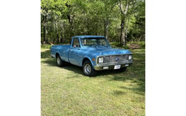 Chevrolet-Pickup-1971-Blue-Blue