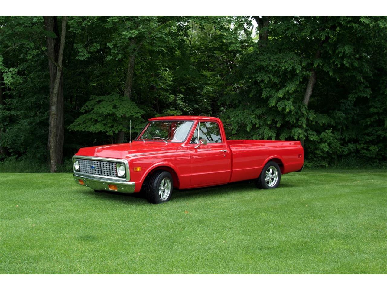 Chevrolet-Pickup-1972-Red-Black-Gray-5