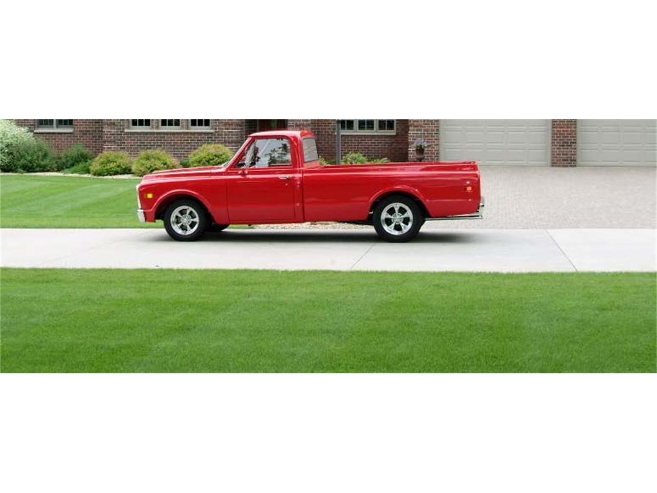 Chevrolet-Pickup-1972-Red-Black-Gray-8