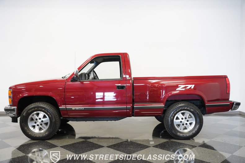 Chevrolet-Pickup-1990-Red-Crimson-Gray-1