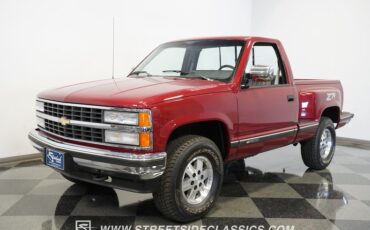 Chevrolet-Pickup-1990-Red-Crimson-Gray
