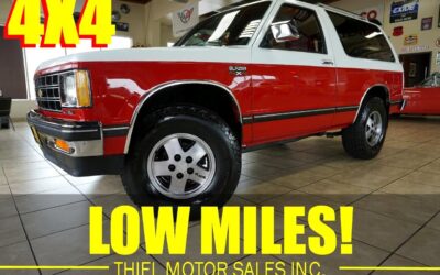Chevrolet S10 Blazer 1987 SUV
