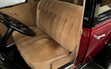 Chevrolet-Sedan-1931-Burgundy-Black-Tan-25