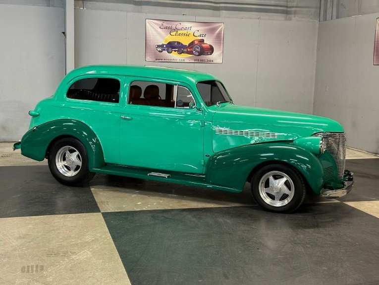 Chevrolet-Sedan-1939-Two-Tone-Green-Tan-33