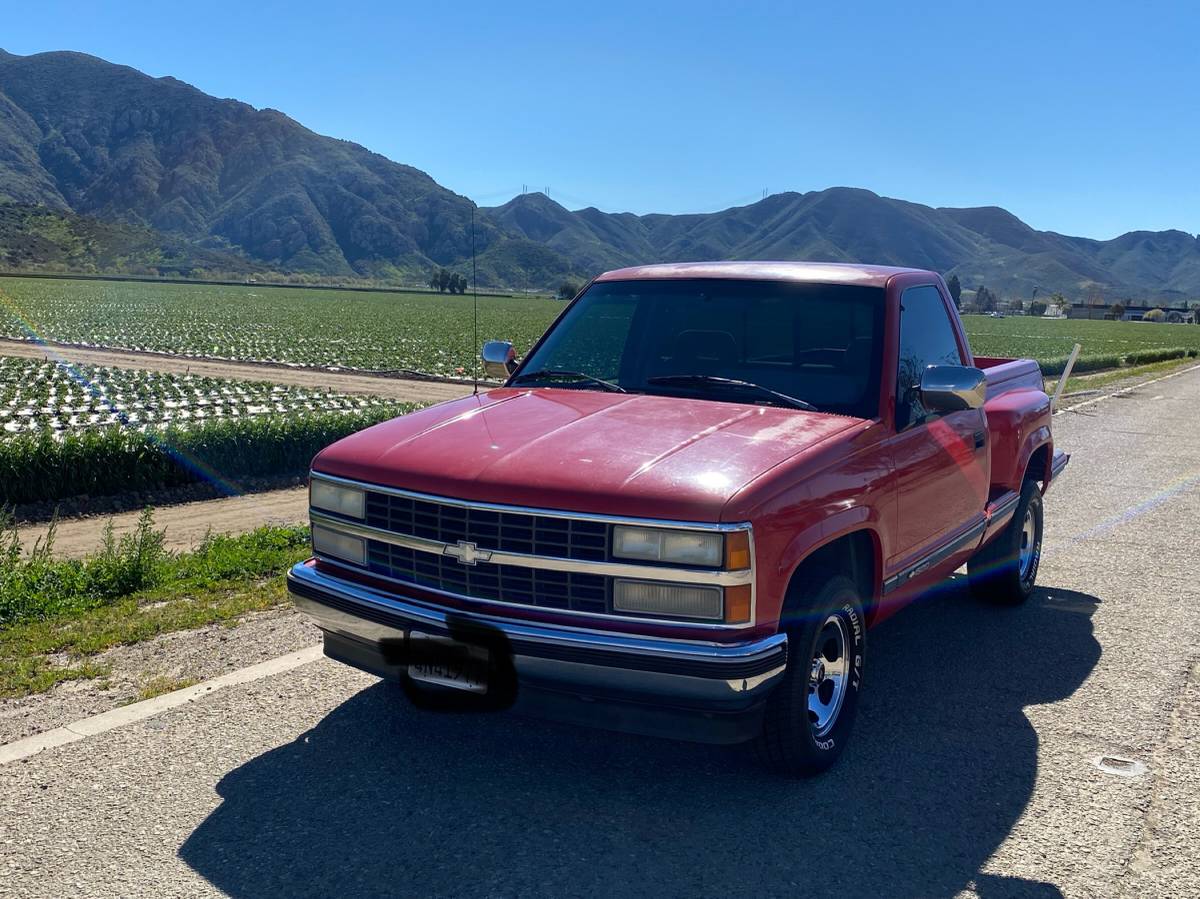 Chevrolet-Silverado-1500-1992-red-19