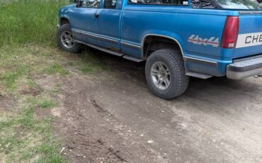 Chevrolet-Silverado-1500-4x4-1992-blue-1