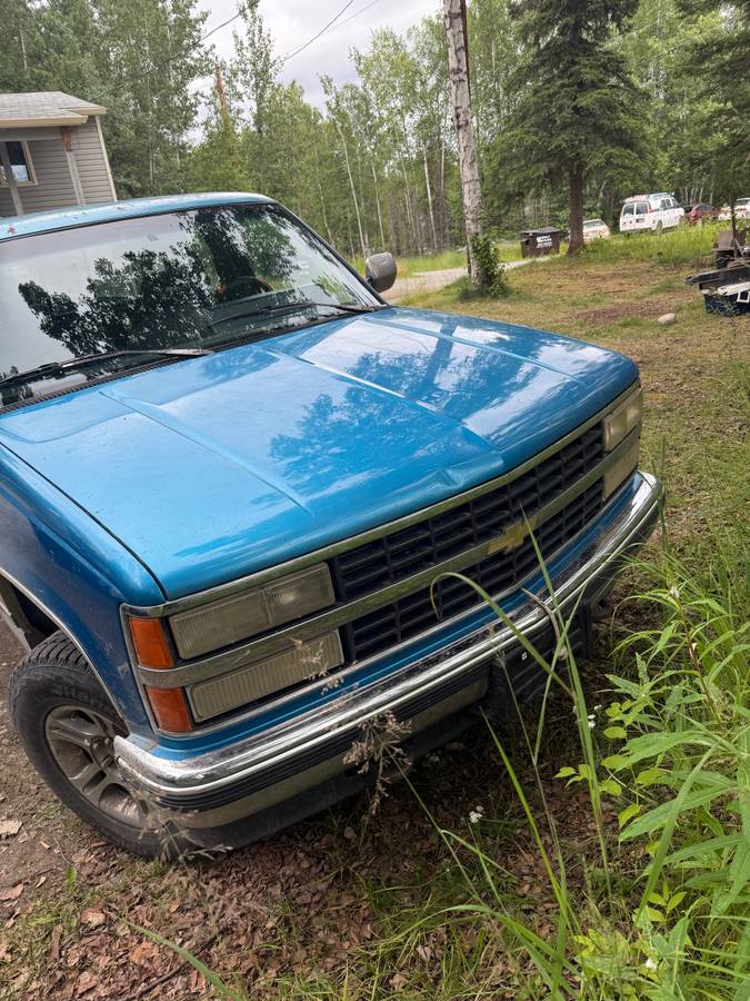 Chevrolet-Silverado-1500-4x4-1992-blue-2