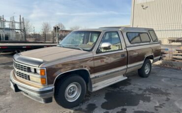 Chevrolet-Silverado-1988-Brown-Tan