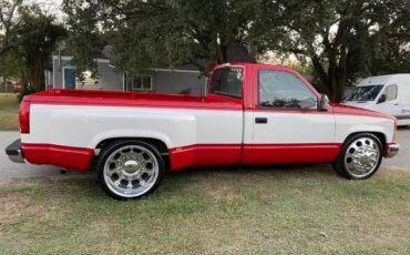 Chevrolet-Silverado-1988-Two-Tone-RedWhite-10