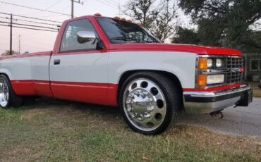 Chevrolet-Silverado-1988-Two-Tone-RedWhite-12