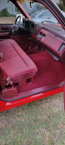 Chevrolet-Silverado-1988-Two-Tone-RedWhite-6