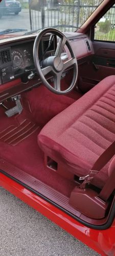 Chevrolet-Silverado-1988-Two-Tone-RedWhite-7