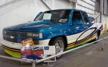 Chevrolet-Silverado-1992-Custom-Gray-1