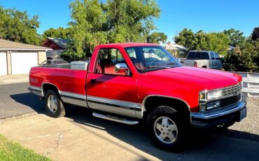 Chevrolet-Silverado-1993-red