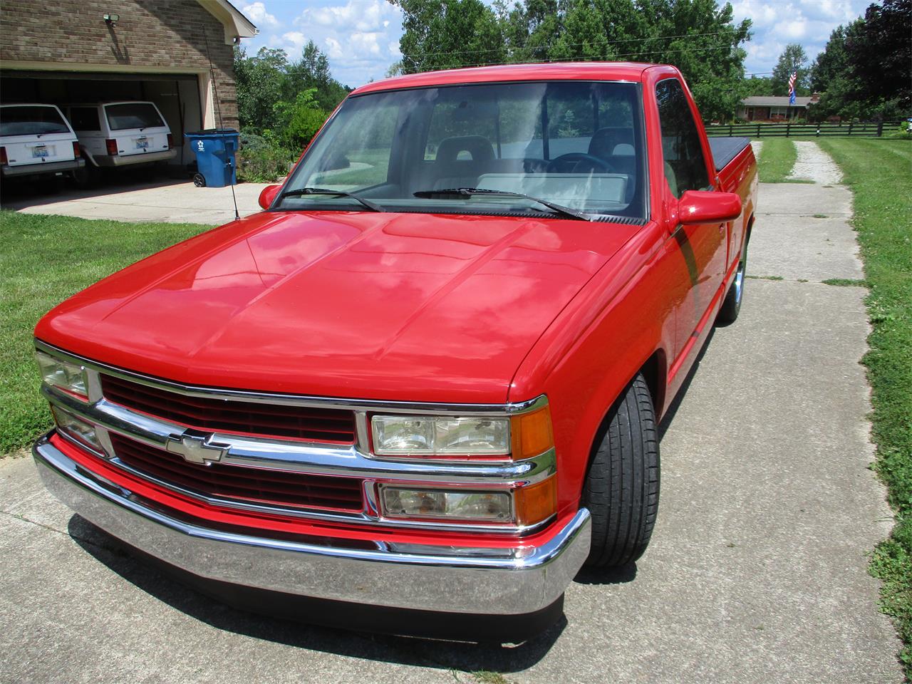 Chevrolet-Silverado-1994-Red-Gray-1