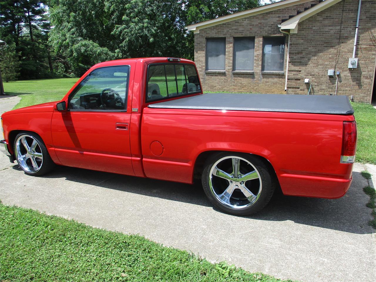 Chevrolet-Silverado-1994-Red-Gray-2