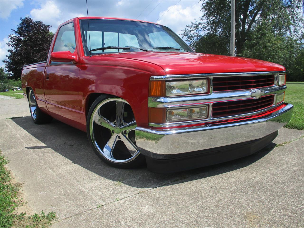 Chevrolet-Silverado-1994-Red-Gray