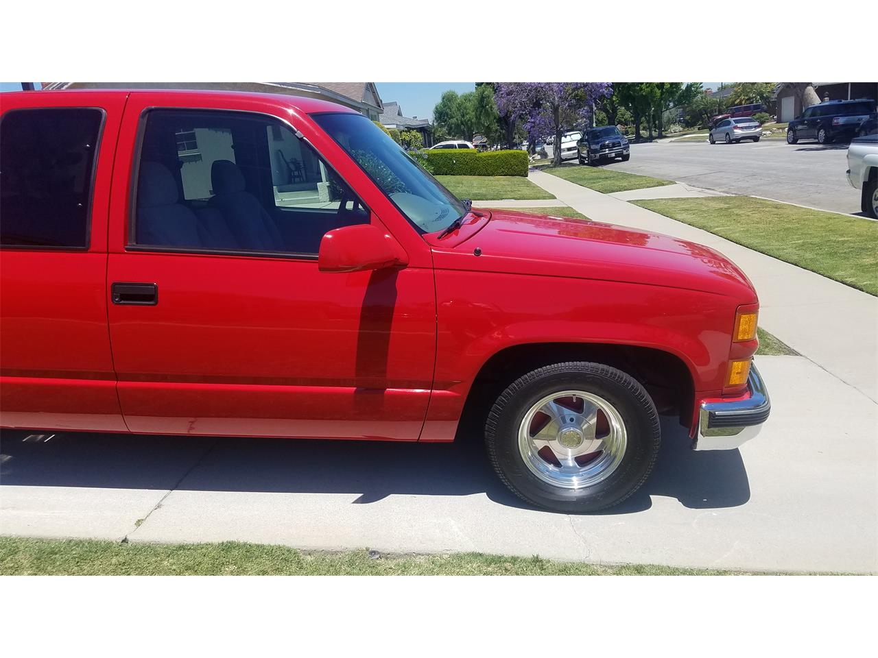 Chevrolet-Silverado-1995-red-gray-2