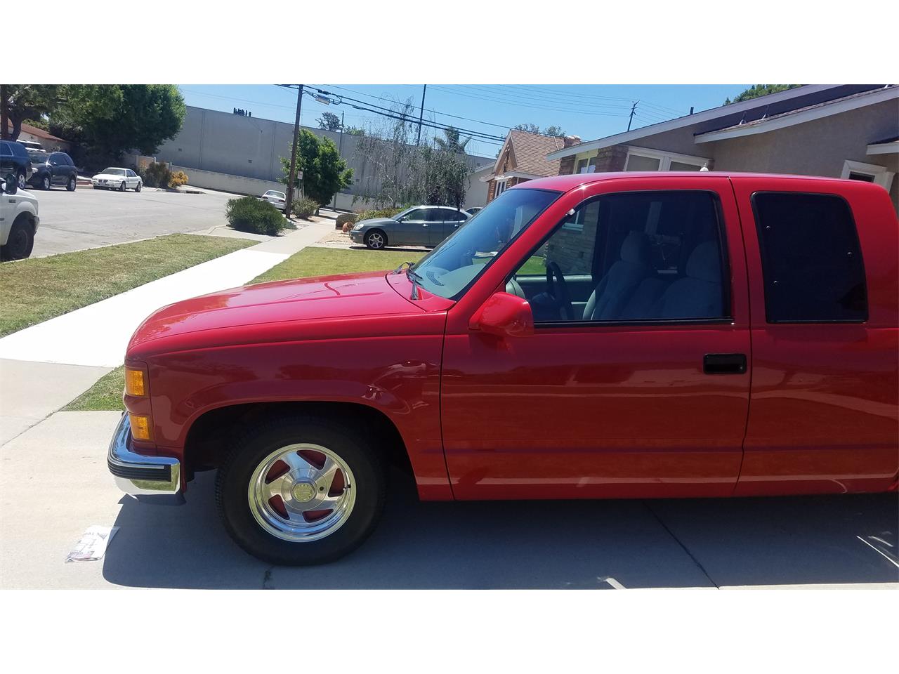 Chevrolet-Silverado-1995-red-gray