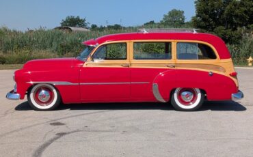 Chevrolet-Styleline-1951-Bright-Red-Tan-23