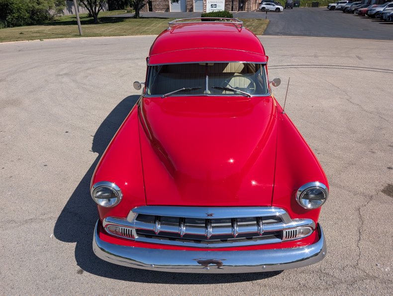 Chevrolet-Styleline-1951-Bright-Red-Tan-26